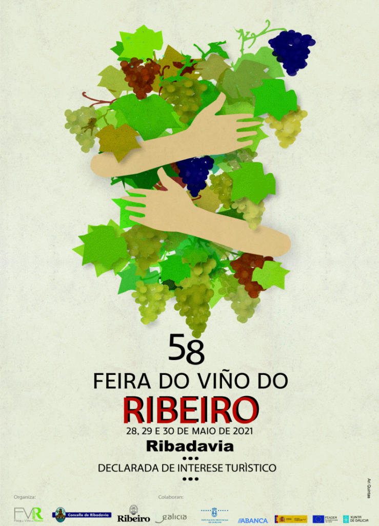 Cartel vino ribeiro