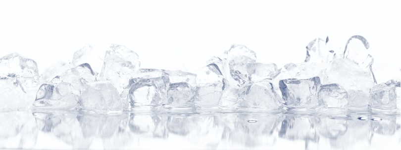 Hielo y agua