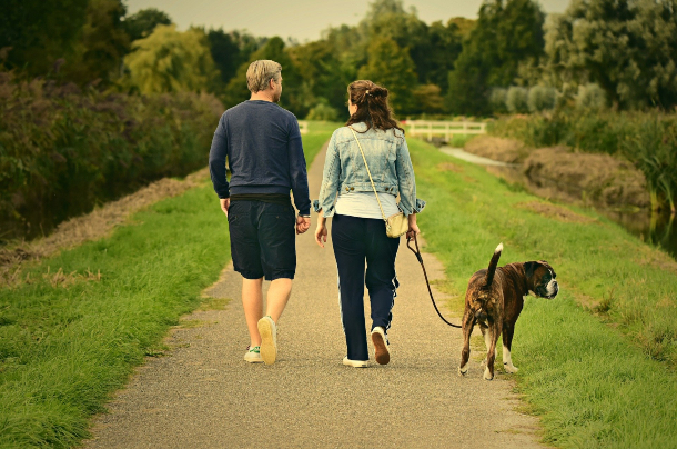 Caminar en pareja 