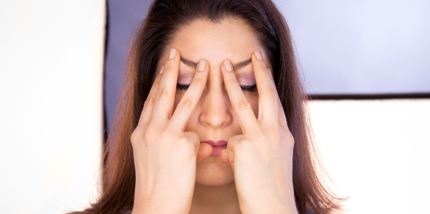 Yoga facial 