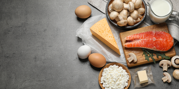 Alimentos y vitamina D
