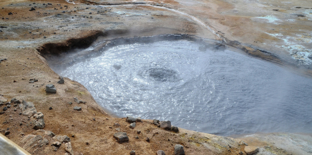 Agua termal 