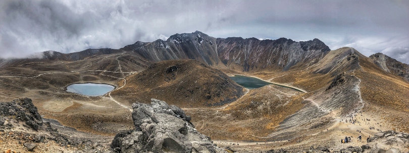 Volcán en México